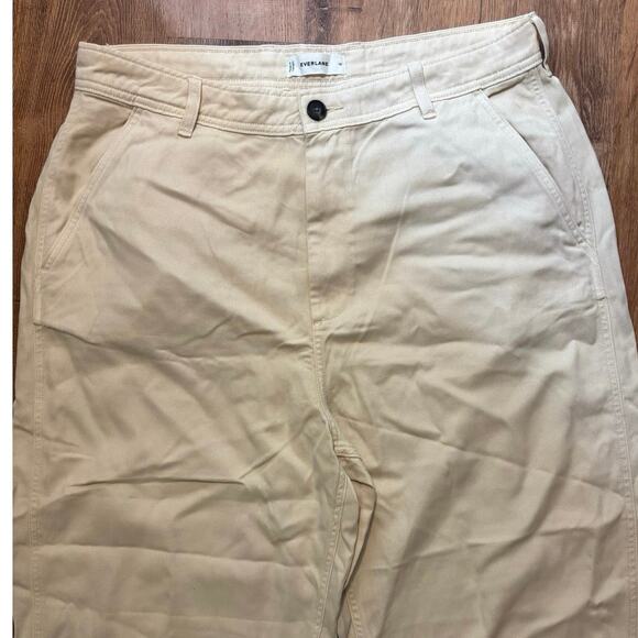 NWOT Everlane The Chino in Buttersoft In Parchment Size 14 - Picture 4 of 8